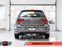 Load image into Gallery viewer, AWE Tuning VW MK7 Golf 1.8T Track Edition Exhaust w/Diamond Black Tips (90mm)