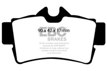 Load image into Gallery viewer, EBC 99-04 Ford Mustang 3.8 Orangestuff Rear Brake Pads