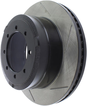 StopTech 12-20 Ford F-350/450 Super Duty Rear Left Sport Slotted Rotor