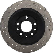 Load image into Gallery viewer, StopTech 06-07 Mazda Tribute 6 Slotted &amp; Drilled Left Rear Rotor