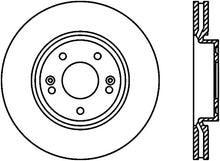 Load image into Gallery viewer, StopTech 09-18 Kia Forte Cryo Front Left Slotted Sport Brake Rotor