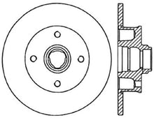 Load image into Gallery viewer, StopTech 99-02 VW Cabrio/Cabriolet / 89-81 Corrado / 93-98 Golf GL Slotted &amp; Drilled Left Rear Roto
