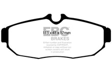 Load image into Gallery viewer, EBC 05-10 Ford Mustang 4.0 Orangestuff Rear Brake Pads