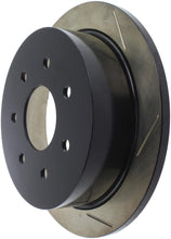 Load image into Gallery viewer, StopTech Power Slot 12/99-11/04 Ford F150 2WD/4WD / 97-99 F250 2WD/4WD Rear Left Slotted Rotor
