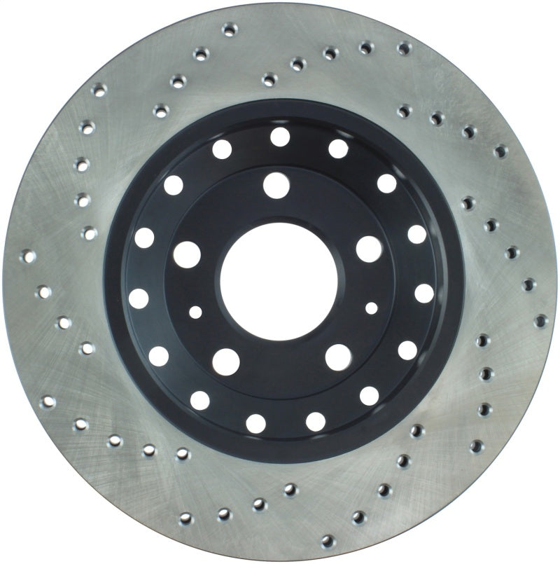 StopTech 05-10 A8/A8 Quattro 4.2L V8 / 04-06 VW Rabbit Drilled Left Rear Rotor