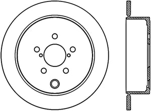 StopTech 08-14 Subaru WRX Cryo Sport Slotted Rear Right Rotor