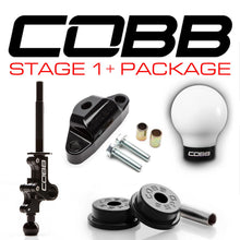 Load image into Gallery viewer, Cobb 15-19 Subaru WRX Stage 1+ Drivetrain Package (White w/Black 6spd Shift Knob)