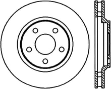 Load image into Gallery viewer, StopTech 97- 05 Chevrolet Venture/Buick Century / 97-04 Regal Drilled &amp; Slotted Rotor - Front Left