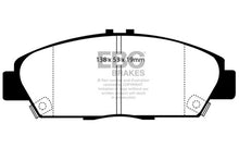 Load image into Gallery viewer, EBC 92-96 Honda Prelude 2.2 Redstuff Front Brake Pads