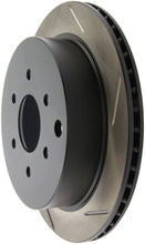 Load image into Gallery viewer, StopTech Power Slot 05-09 Nissan Frontier/ Xterra Slotted Left Rear Rotor