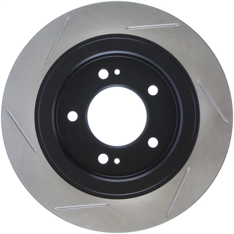 StopTech Slotted Sport Brake Rotor 13-15 Kia Optima w/ Electric Parking Brake - Rear Driver Side