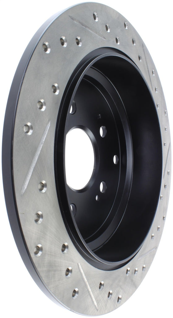 StopTech 05-10 Honda Odyssey SportStop Slotted & Drilled Right Rear Rotor