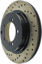 Load image into Gallery viewer, StopTech 6/93-99 Mitsubishi 3000GT-VR4 Drilled Right Rear Rotor