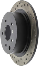 Load image into Gallery viewer, StopTech SportStop 02-09 Nissan Altima / 04-08 Maxima / 07-09 Sentra Drilled Rear Right Rotor