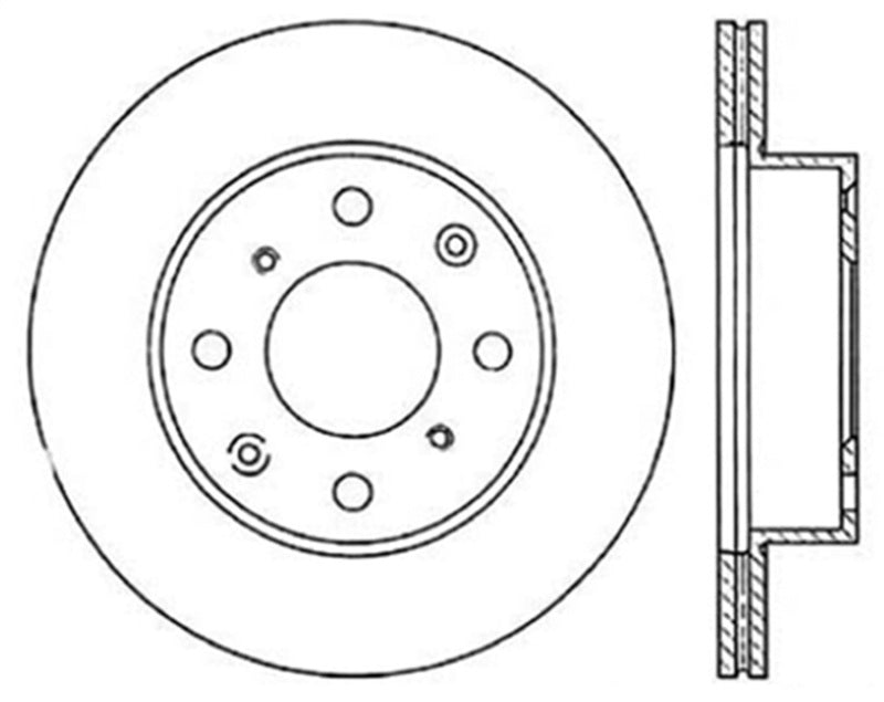 StopTech Drilled Sport Brake Rotor
