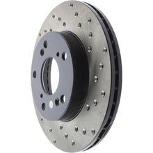 Load image into Gallery viewer, StopTech 02-06 Acura RSX (Excl. Type S) Cryo Cross Drilled Brake Rotor - Front Left