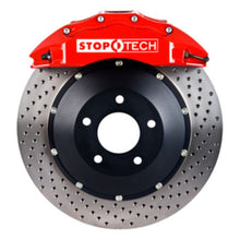 Load image into Gallery viewer, StopTech 08-09 WRX STi Front BBK ST60 355x32 Drilled Rotors Red Calipers