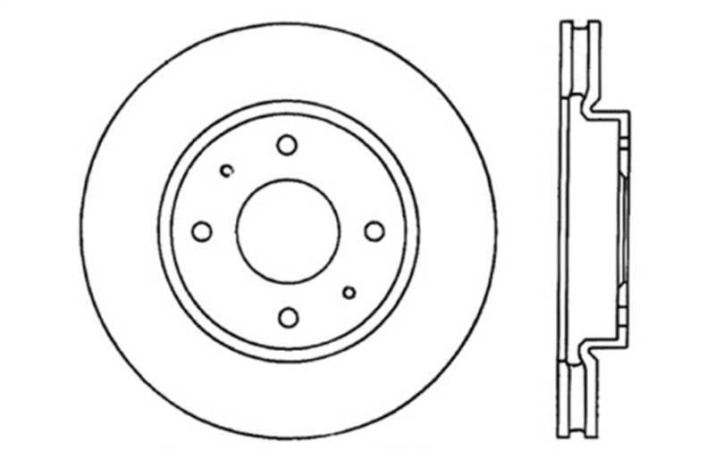 StopTech Drilled Sport Brake Rotor