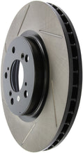 Load image into Gallery viewer, StopTech Power Slot 05-10 Acura RL Front Left Slotted Rotor