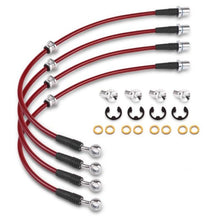 Load image into Gallery viewer, Power Stop 06-13 Audi A3 Front &amp; Rear SS Braided Brake Hose Kit
