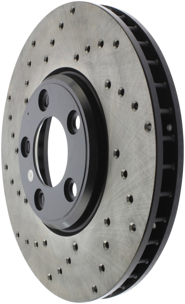 StopTech 02-05 Ford Thunderbird / 00-05 Jaguar S Type / 00-06 Lincoln LS Drilled Right Front Rotor
