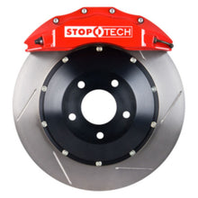 Load image into Gallery viewer, StopTech 09-13 Dodge Challenger SRT-8 Front BBK w/ Red ST-60 Calipers Slotted 380x32mm Rotors