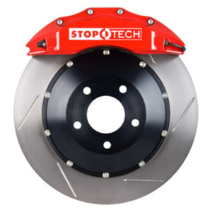 StopTech 07-09 Escalade/Subarban/Tahoe/Yukon Front BBK w/ Red ST-60 Calipers Slotted 380x35mm Rotor