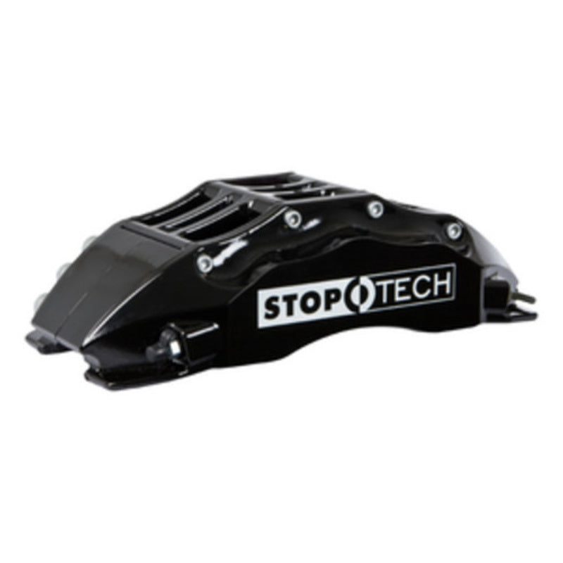 StopTech BBK 01-07 BMW M3 (E46) Front 6 Piston 355x32 Black Calipers Slotted Two Piece Rotors