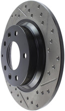 Load image into Gallery viewer, StopTech Mazda Mazda6 Slotted &amp; Drilled Left Rear Rotor