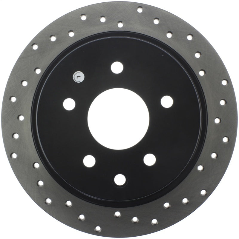 StopTech SportStop 02-09 Nissan Altima / 04-08 Maxima / 07-09 Sentra Drilled Rear Left Rotor