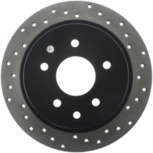 Load image into Gallery viewer, StopTech SportStop 02-09 Nissan Altima / 04-08 Maxima / 07-09 Sentra Drilled Rear Left Rotor