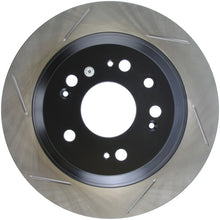Load image into Gallery viewer, StopTech Power Slot 05-10 Acura RL Rear Left Slotted Rotor