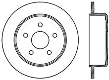 Load image into Gallery viewer, Stoptech 07-14 Jeep Wrangler Performance Rear Cryo Brake Rotor