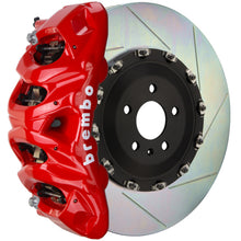 Load image into Gallery viewer, Brembo 21+ F150 Raptor Front GT BBK 8 Piston Cast 412x38 2pc Rotor Slotted Type-1-Red