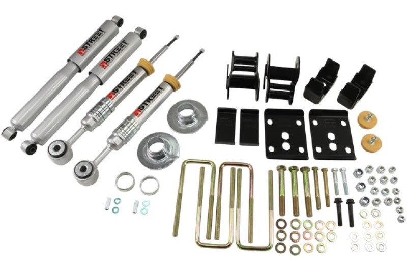 Belltech Lowering Kit 09-13 Ford F150 Ext Cab/Quad Cab Short Bed 2WD 2in or 3in F/4in Rear w/ Shocks