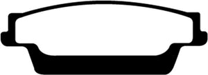 EBC 06-07 Cadillac CTS 2.8 (Sports Suspension) Greenstuff Rear Brake Pads