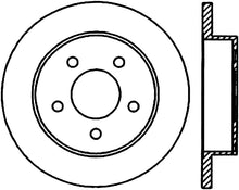 Load image into Gallery viewer, StopTech 01-04 Ford Mustang GT Rear Left Slotted &amp; Drilled Sport Cryo Brake Rotor