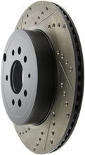 Load image into Gallery viewer, StopTech 07-09 Mazda CX-9 Right Rear Slotted &amp; Drilled Rotors