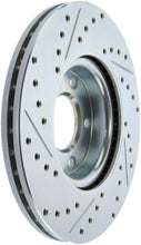 Load image into Gallery viewer, StopTech Select Sport 12-13 Mazda 3 SportStop Slotted &amp; Drilled Front Right Rotor