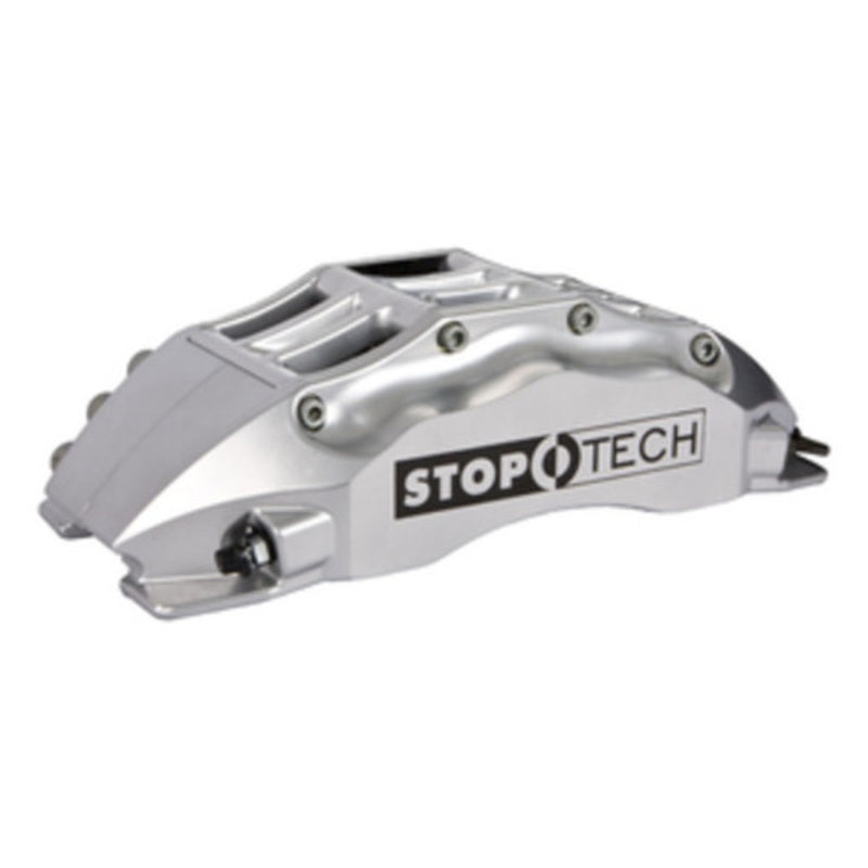 StopTech BBK 01-07 BMW M3 (E46) Front 6 Piston 355x32 Silver Calipers Slotted Two Piece Rotors