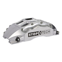 Load image into Gallery viewer, StopTech BBK 01-07 BMW M3 (E46) Front 6 Piston 355x32 Silver Calipers Slotted Two Piece Rotors