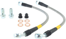 Load image into Gallery viewer, StopTech 03-07 Hummer H2 Stainless Steel Rear Brake Lines