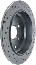 Load image into Gallery viewer, StopTech Select Sport Drilled &amp; Slotted Rotor - Rear Left