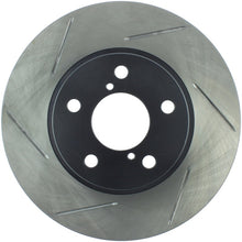 Load image into Gallery viewer, StopTech Power Slot 11/92-01 Subara Impreza / 95-01 Outback Front Right Sportstop Slotted Rotor
