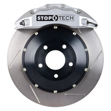 Load image into Gallery viewer, StopTech BBK 01-07 BMW M3 (E46) Front 6 Piston 355x32 Silver Calipers Slotted Two Piece Rotors