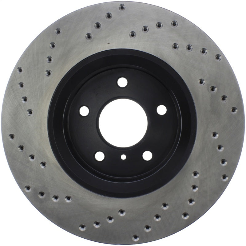 StopTech 11/05+ Infinity FX 35/45 SportStop Drilled Front Left Rotor