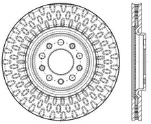 Load image into Gallery viewer, StopTech 14-16 Jeep Cherokee 2.4L/3.2L Front Right Slotted Sport Brake Rotor