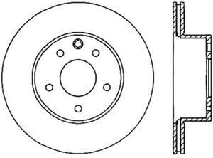 StopTech 09-17 Nissan 370Z SportStop Slotted & Drilled Rear Right Rotor
