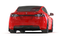 Load image into Gallery viewer, Rally Armor 21-26 Tesla Model S / S Plaid Black UR Mud Flap w/Red Logo