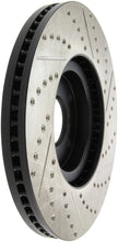 Load image into Gallery viewer, StopTech 07-08 Infiniti G35 / 08-09 G37 SportStop Slotted &amp; Drilled Front Right Rotor